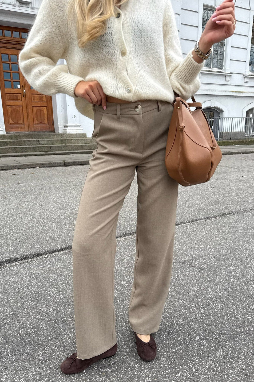 Forudbestilling - BYIC - Signatureic Pants A23778 - Light Brown Bukser 