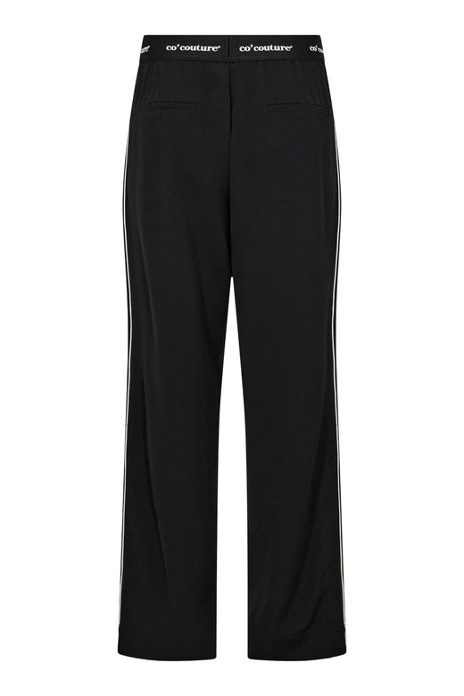 Co´Couture - Aminacc Logo Piping Pant 31482 - 96 - Black