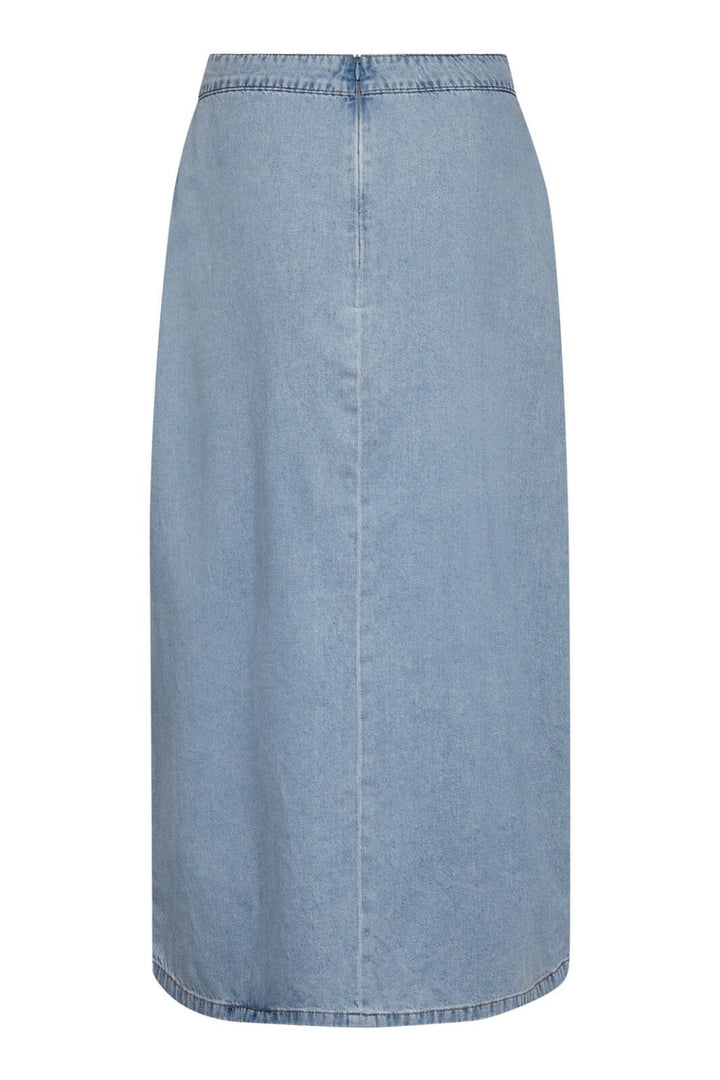 Co´Couture - Cindycc Denim Eyelet Skirt 34213 - 114 - Fade Denim