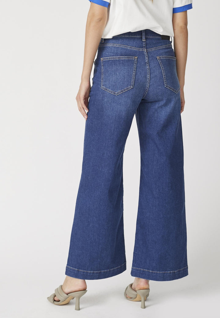 Forudbestilling - Co´Couture - Tylercc Jeans 31594 - 552 - Denim Blue Bukser 