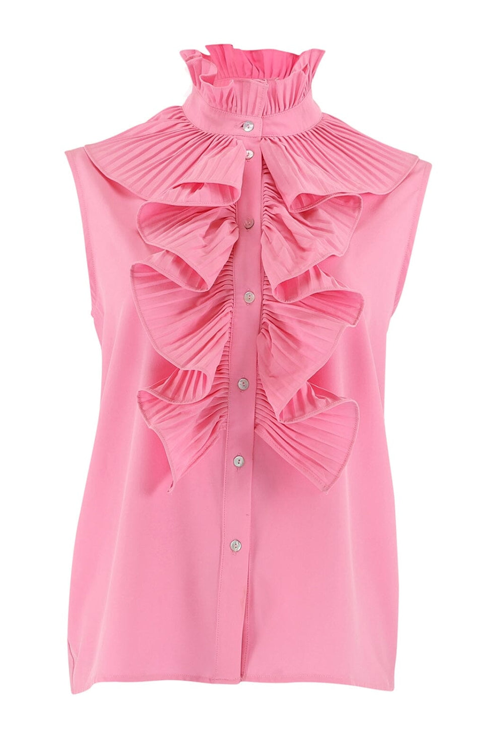 Forudbestilling - Continue - Pernille Plisse - 700 Pink (Juni) Toppe 