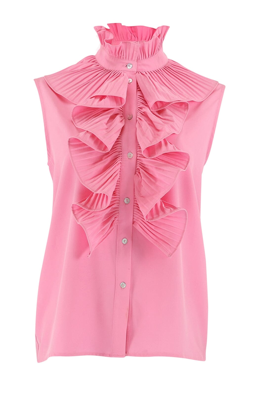 Forudbestilling - Continue - Pernille Plisse - 700 Pink (Juni) Toppe 