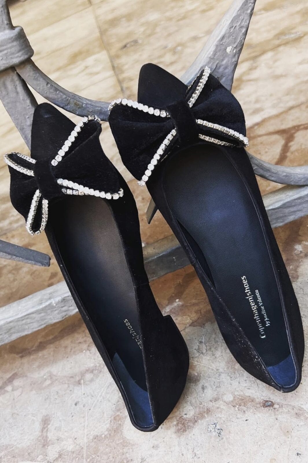 Forudbestilling - Copenhagen Shoes By Josefine Valentin - By Me - 0001 Black Ballerinaer 
