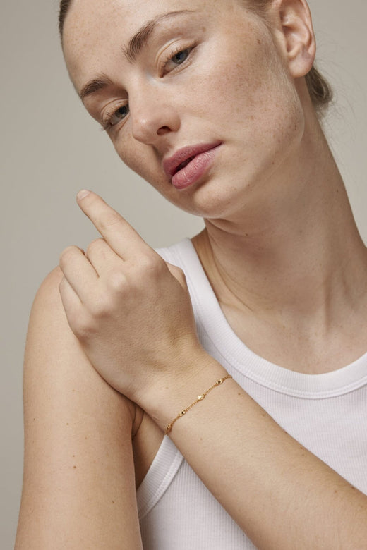 Enamel Copenhagen - Bracelet, Kia B124GM - 925S/Gp/M