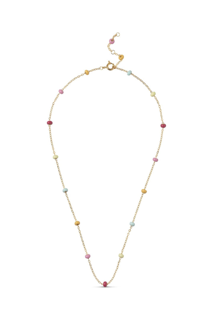 Enamel Copenhagen - Necklace, Lola Bold N137G - Rainbow