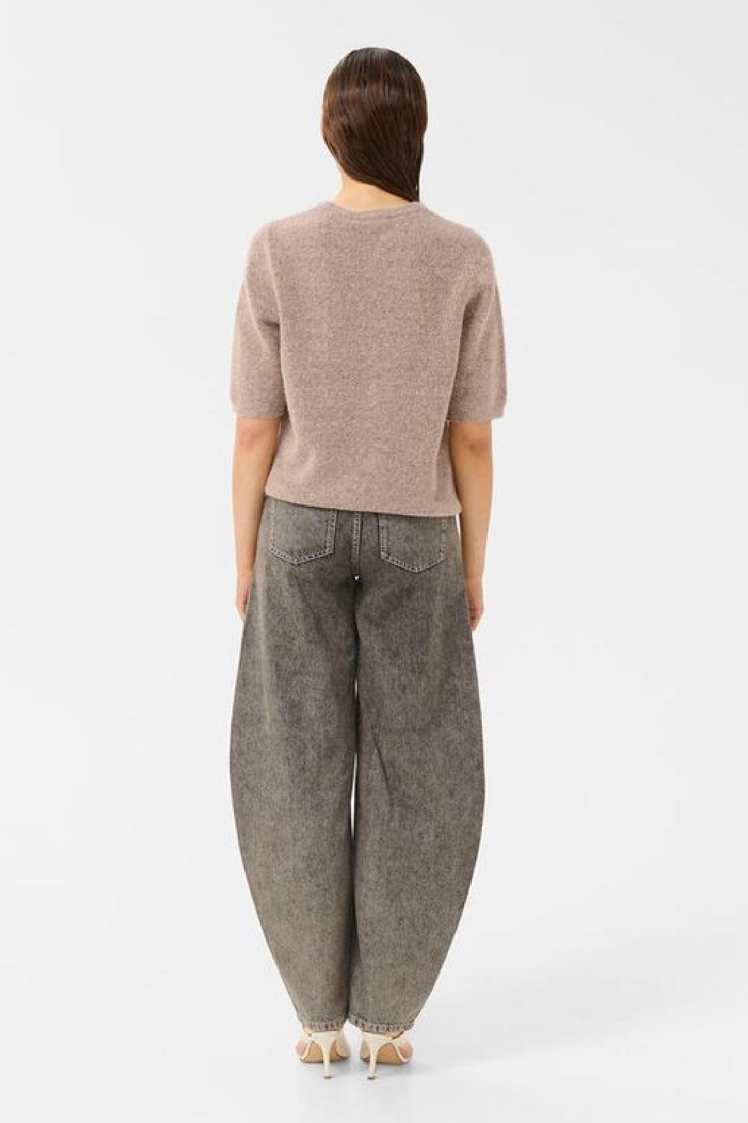 Gestuz - Gzalpha Ss Tee 10909996 - 1413071 - Rose Dust Melange