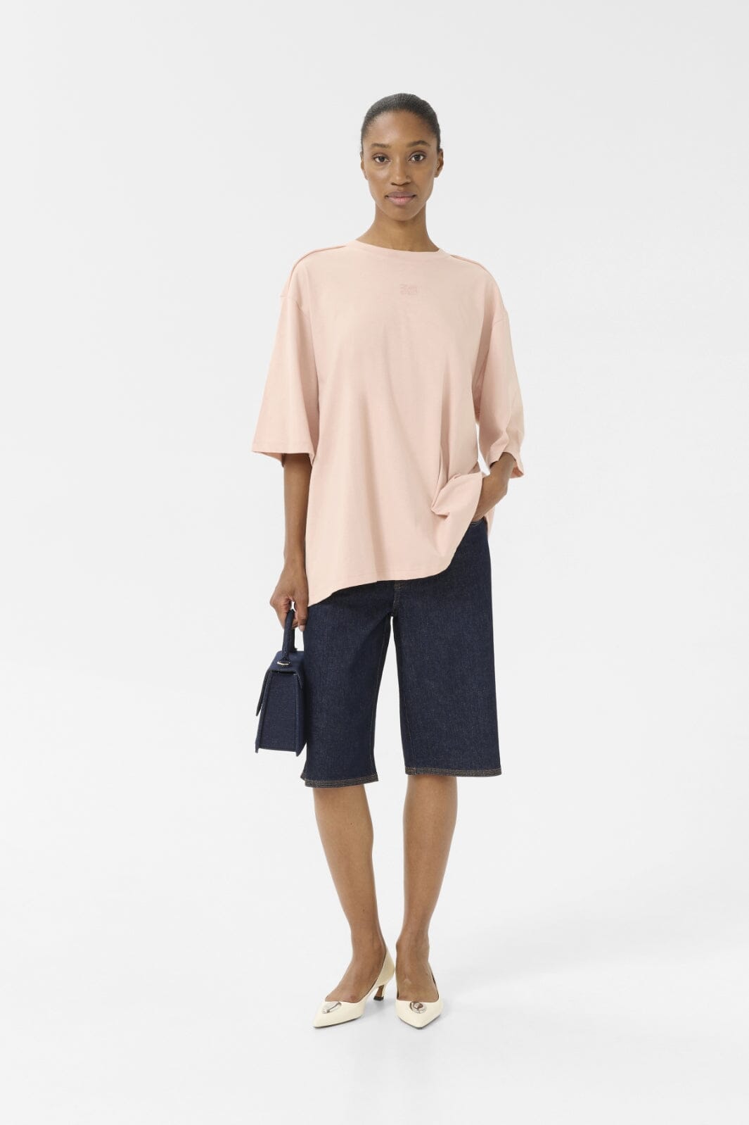 Gestuz - Gzanvi Tee 10910395 - 141307 - Rose Dust