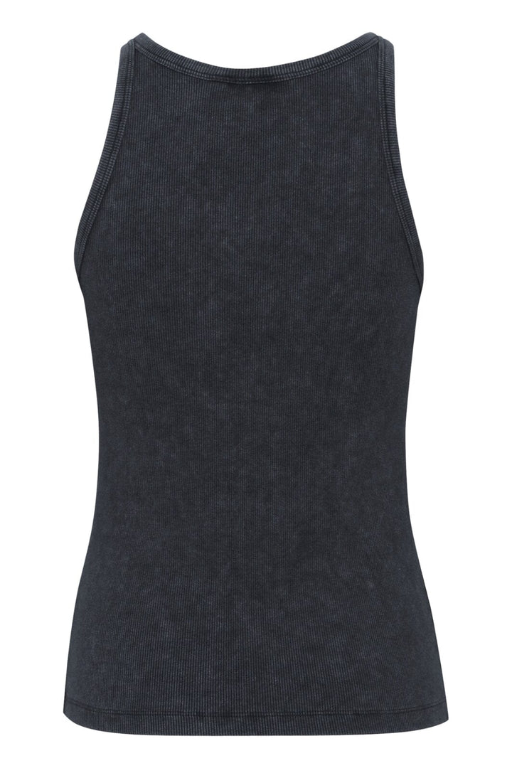 Gestuz - Gzdrew Washed Logo Tank 10910365 - 107858 - Grey Washed