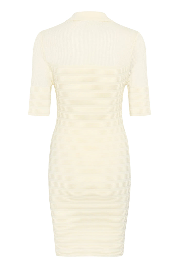 Forudbestilling - Gestuz - Gzmagny Dress 10910347 - 110103 - Egret Kjoler 