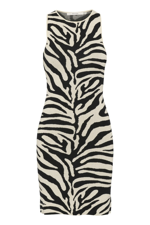 Gestuz - Gzzebba Dress 10910342 - 107873 - Black/Birch Tiger