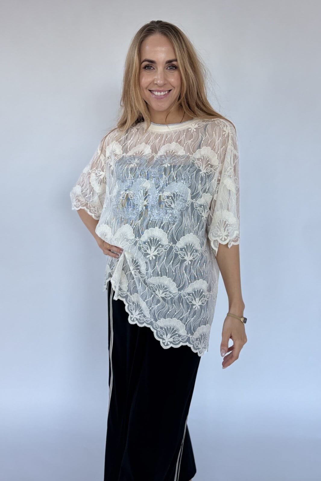 Forudbestilling - Gossia - Ailago Tee G2533 - Creme T-shirts 