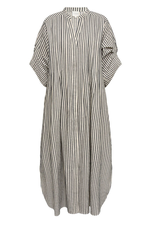 Gossia - Alexago Jo Shirt Dress G1989 - Creme Black Stripes
