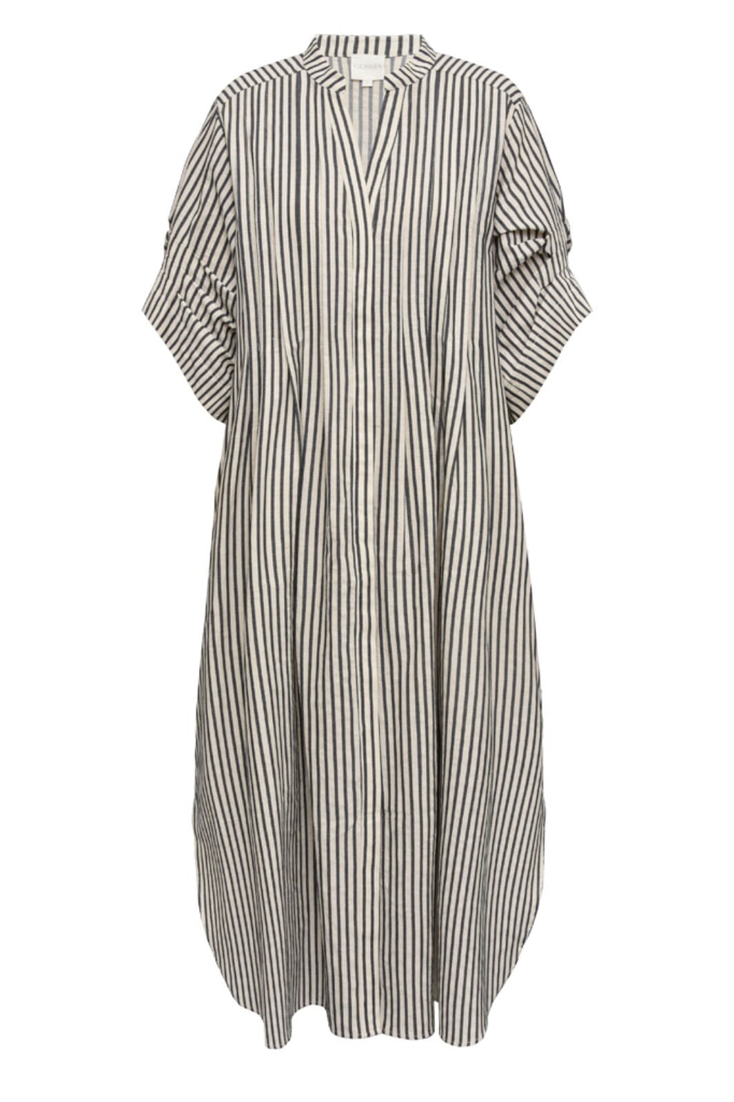 Gossia - Alexago Jo Shirt Dress G1989 - Creme Black Stripes