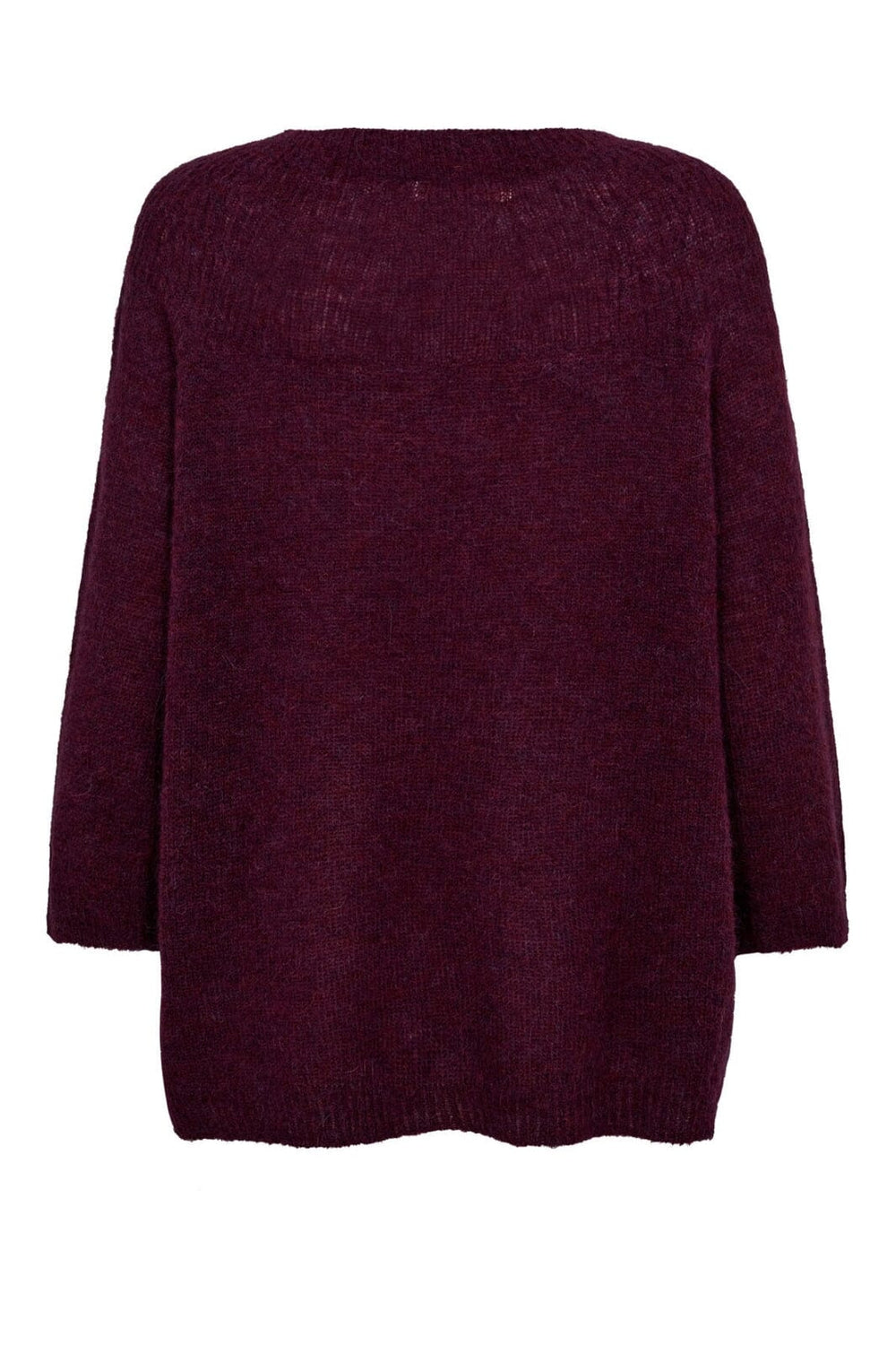 Forudbestilling - Gossia - Ameliago Sweater G1817 - Dark Plum Strikbluser 