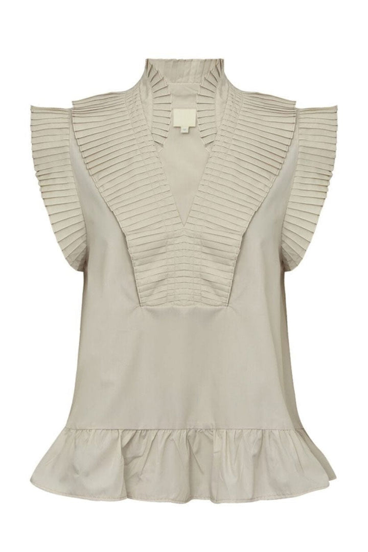 Forudbestilling - Gossia - Anngo Top G1877 - Creme Toppe 