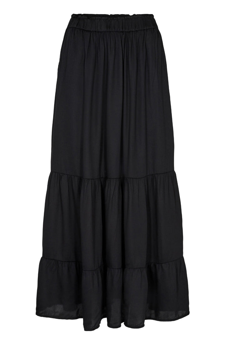 Forudbestilling - Gossia - AsminaGO Soft Skirt - Black (Juli) Nederdele 