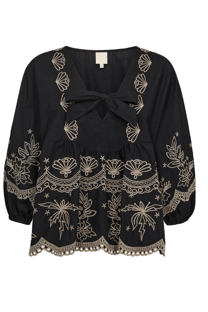 Gossia - Sofjago Blouse G2458 - Black/Sand