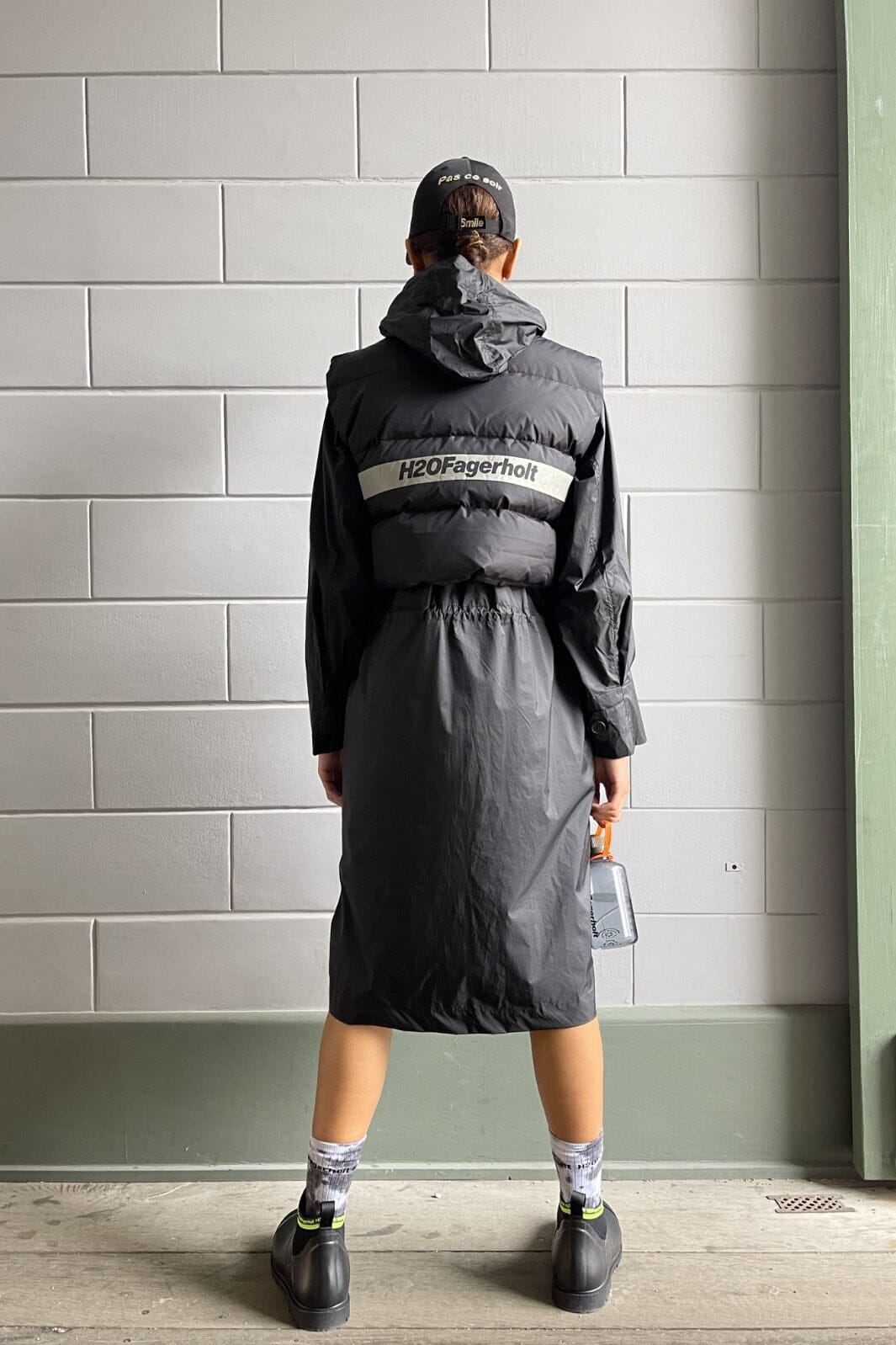Forudbestilling - H2O Fagerholt - Rain Coat - 3500 Black Regntøj 