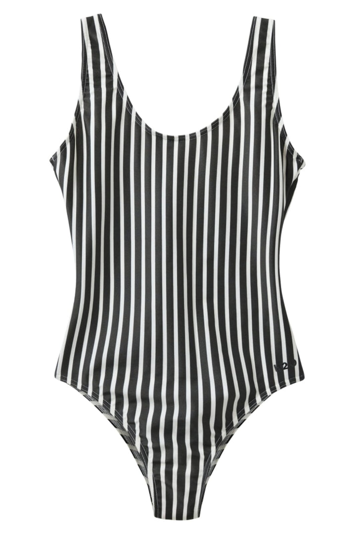 H2O - Stripe Swim Suit 101014 - 3500 - Black
