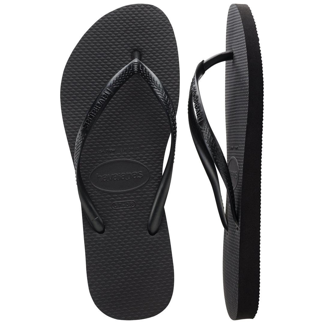 Forudbestilling - Havaianas - Slim - Black Badesandaler 