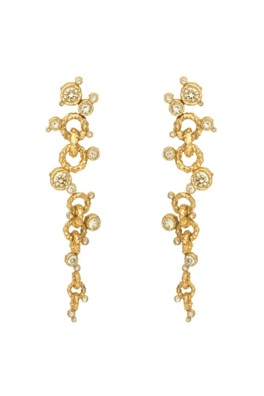 Forudbestilling - House Of Vincent - Twinkle Chain Earrings - Gilded Øreringe 