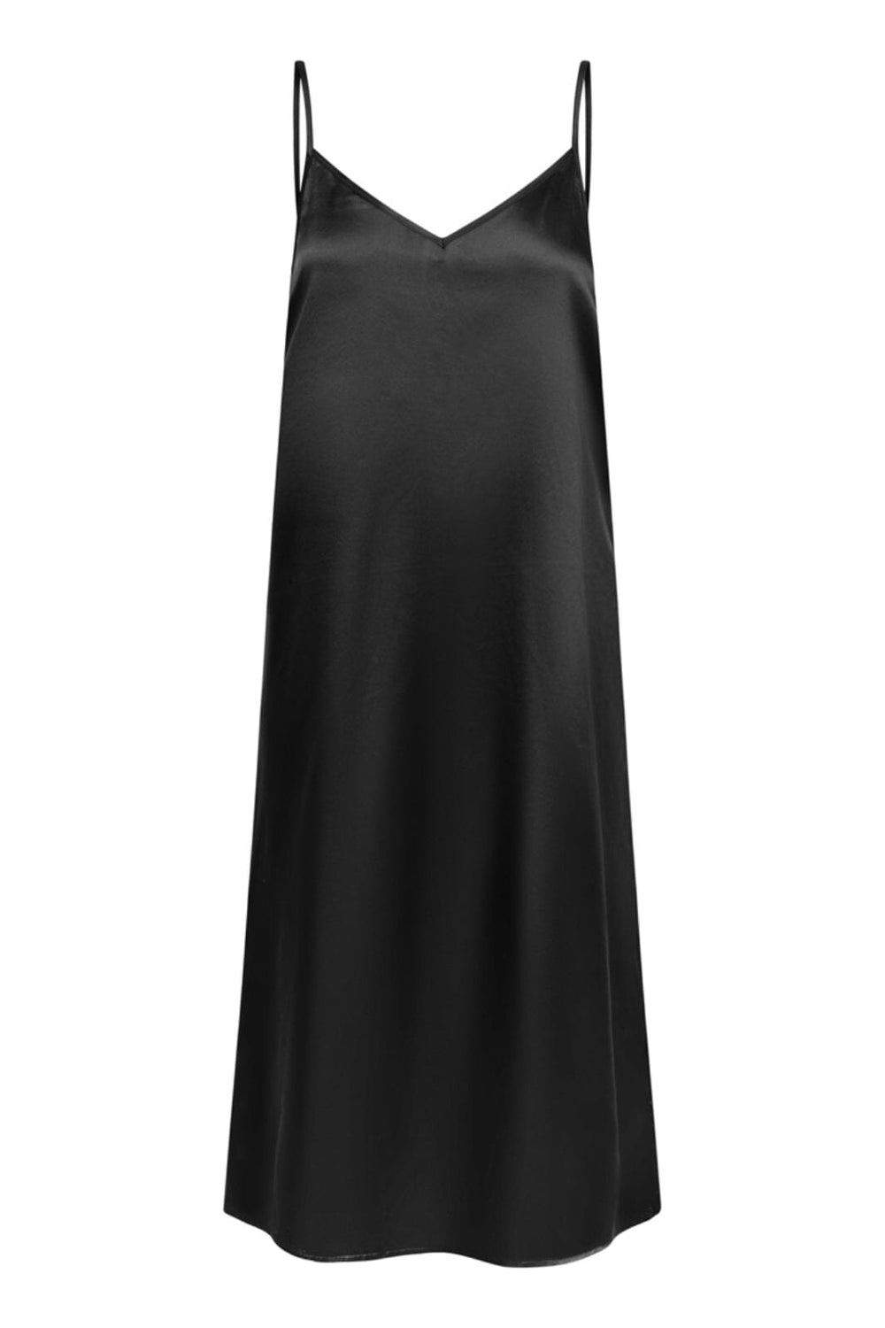 Forudbestilling - Hunkøn - Chantal Slip Dress - Black Kjoler 