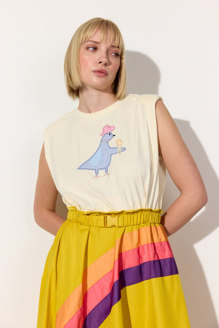 Hunkøn - Dove Dress 25318 - Yellow