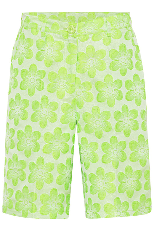 Forudbestilling - Hunkøn - Naomi Shorts - Lime (Maj) Shorts 