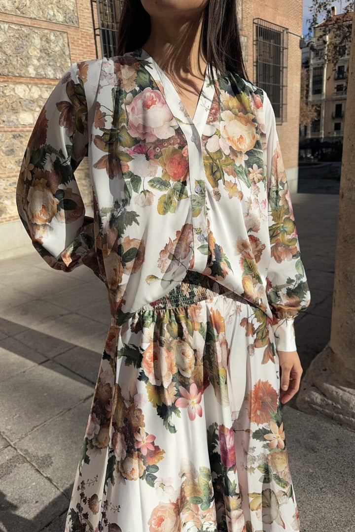 Forudbestilling - Karmamia - Amelia Shirt 2128 - Summer Bloom Skjorter 