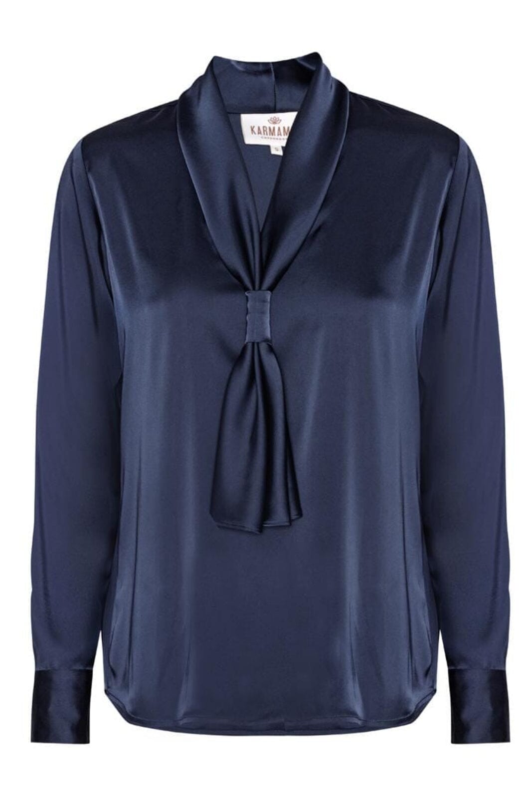 Forudbestilling - Karmamia - Jules Blouse - Semi Rich Navy Bluser 