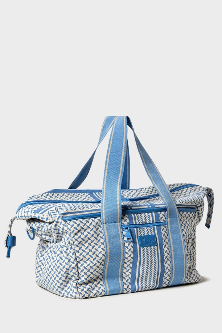 Lala Berlin - Big Bag Muriel 2.0 10011730 - Heritage Stripe Blue