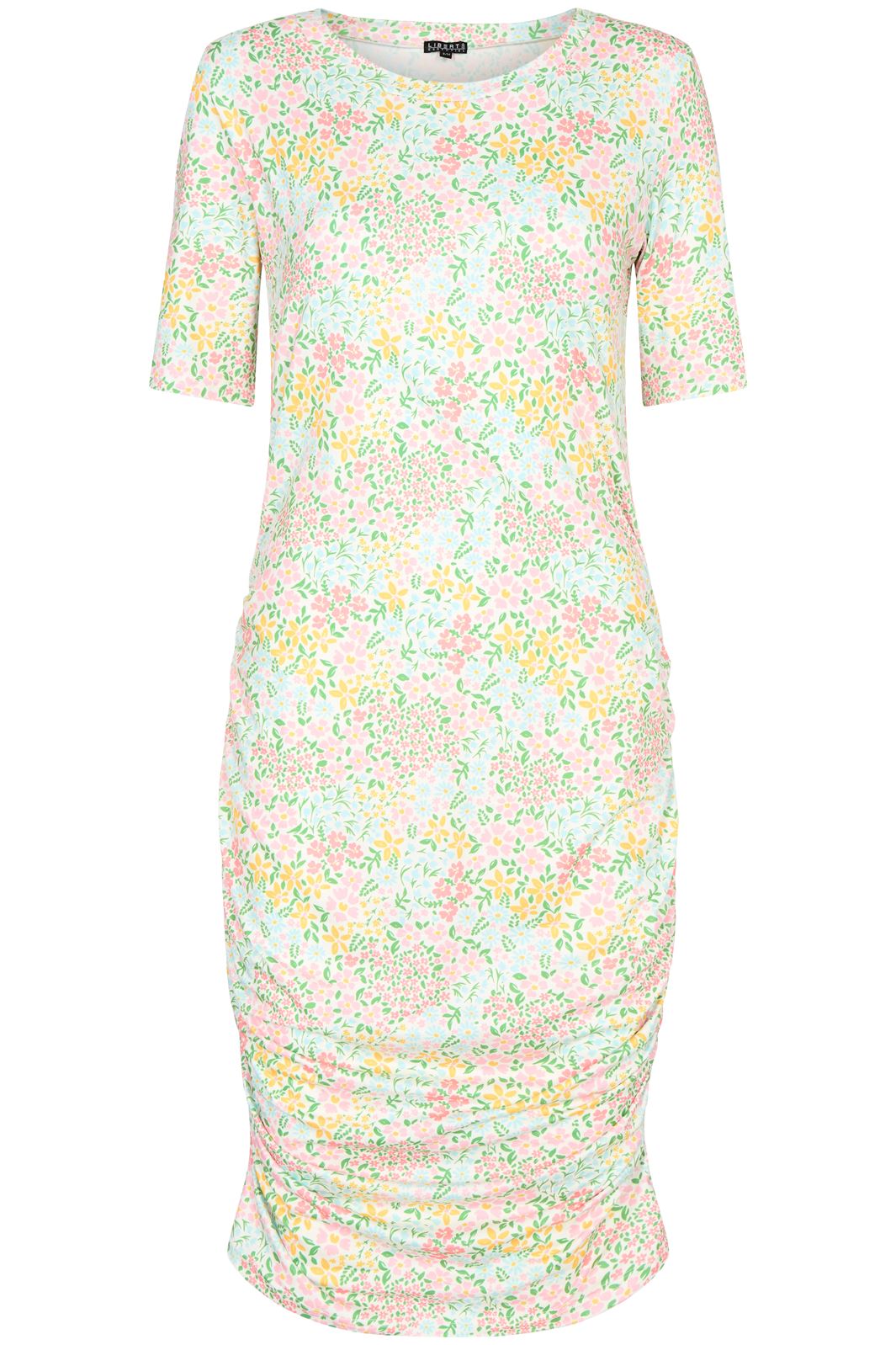 Forudbestilling - Liberte - Alma Dress3- Multicolor Flower (Juli) Kjoler 