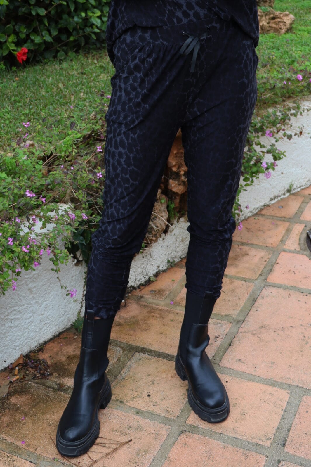 Liberte - Alma-Pants 9500 - Dark Grey Leo