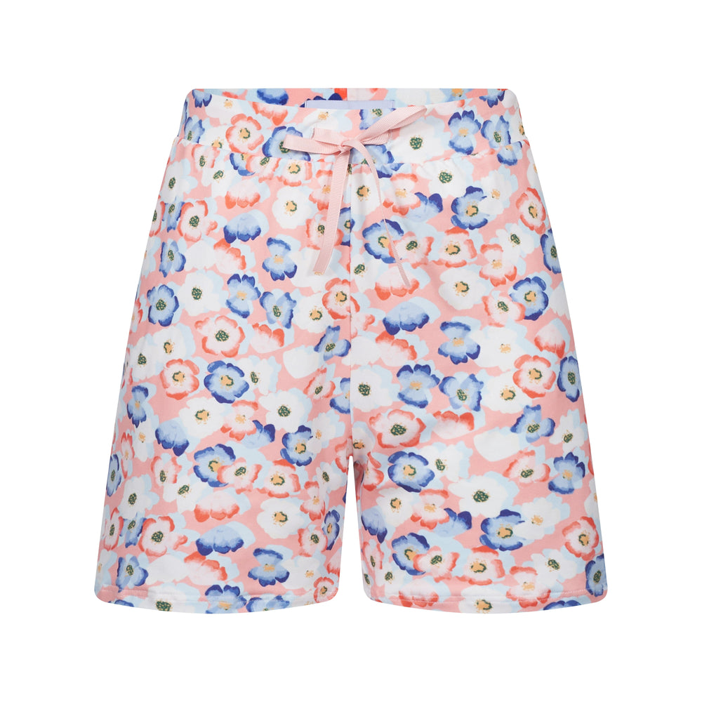 Forudbestilling - Liberte - Alma-Shorts - Peachy Blue Flower Shorts 