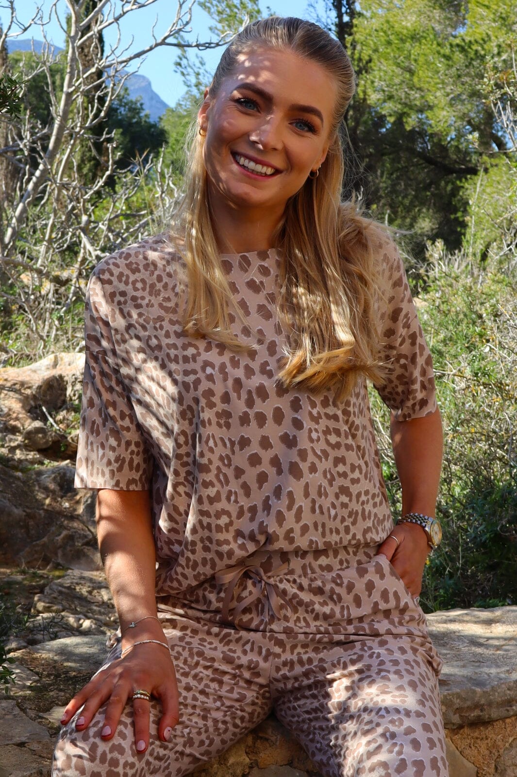 Liberte - Alma-Tshirt 9519 - Desert Lux Leo