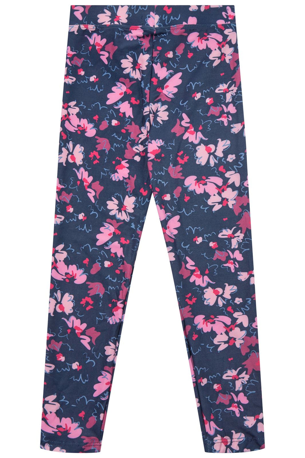 Forudbestilling - LIBERTÉ Ami - Alma Leggings (KIDS) - Navy Pink Flower Leggings 