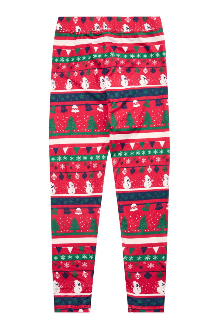 Forudbestilling - Liberte Ami - Alma-Leggings (Kids) - Snowman X-Mas22 (November) Leggings 