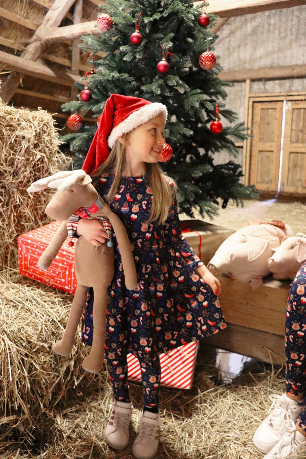 Forudbestilling - Liberte Ami - Alma-Ls-Babydoll-Dress (Kids) - Cookie X-Mas22 (November) Kjoler 