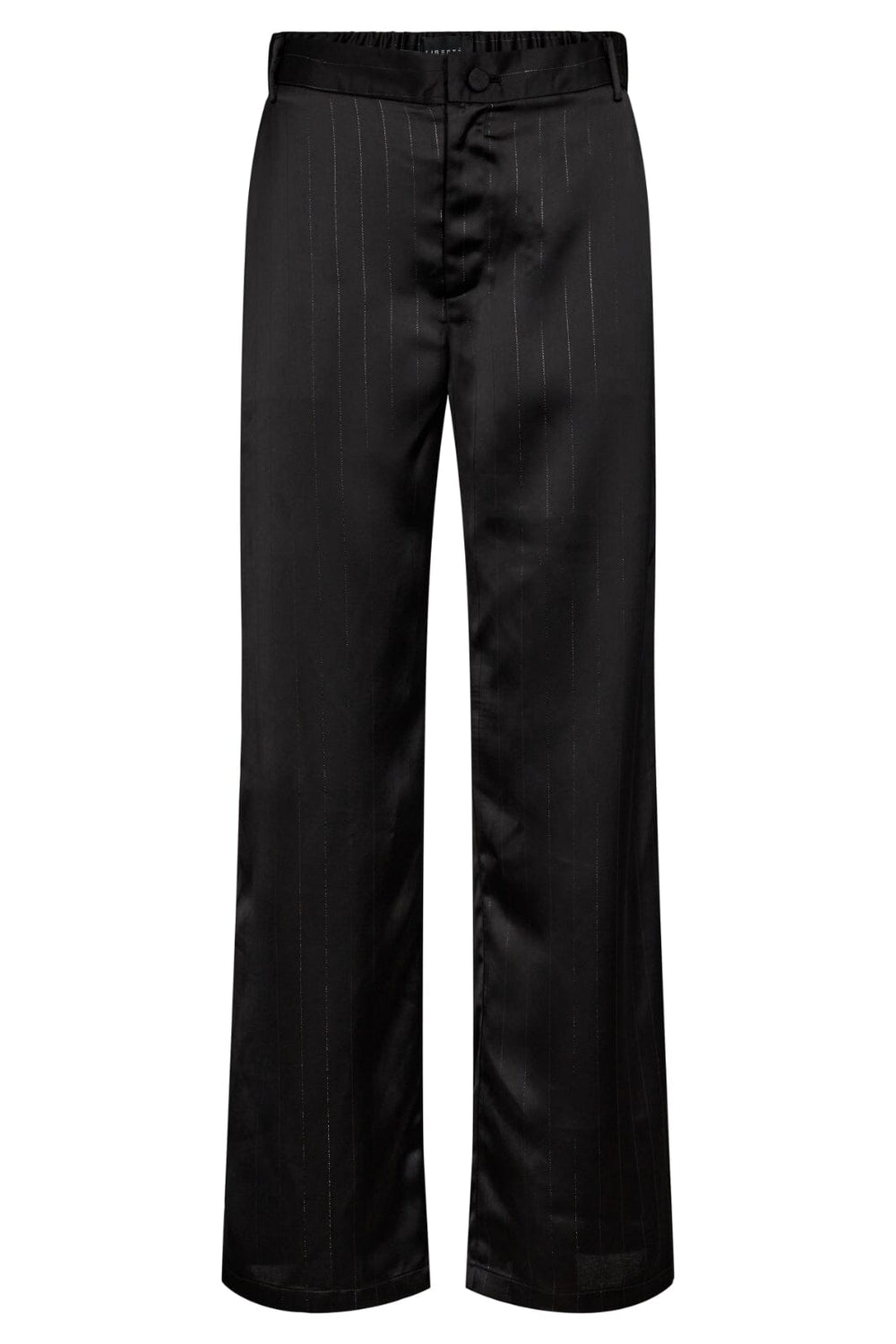 Forudbestilling - Liberte - Ibby-Wide-Pants - Black Lurex Stripe Bukser 