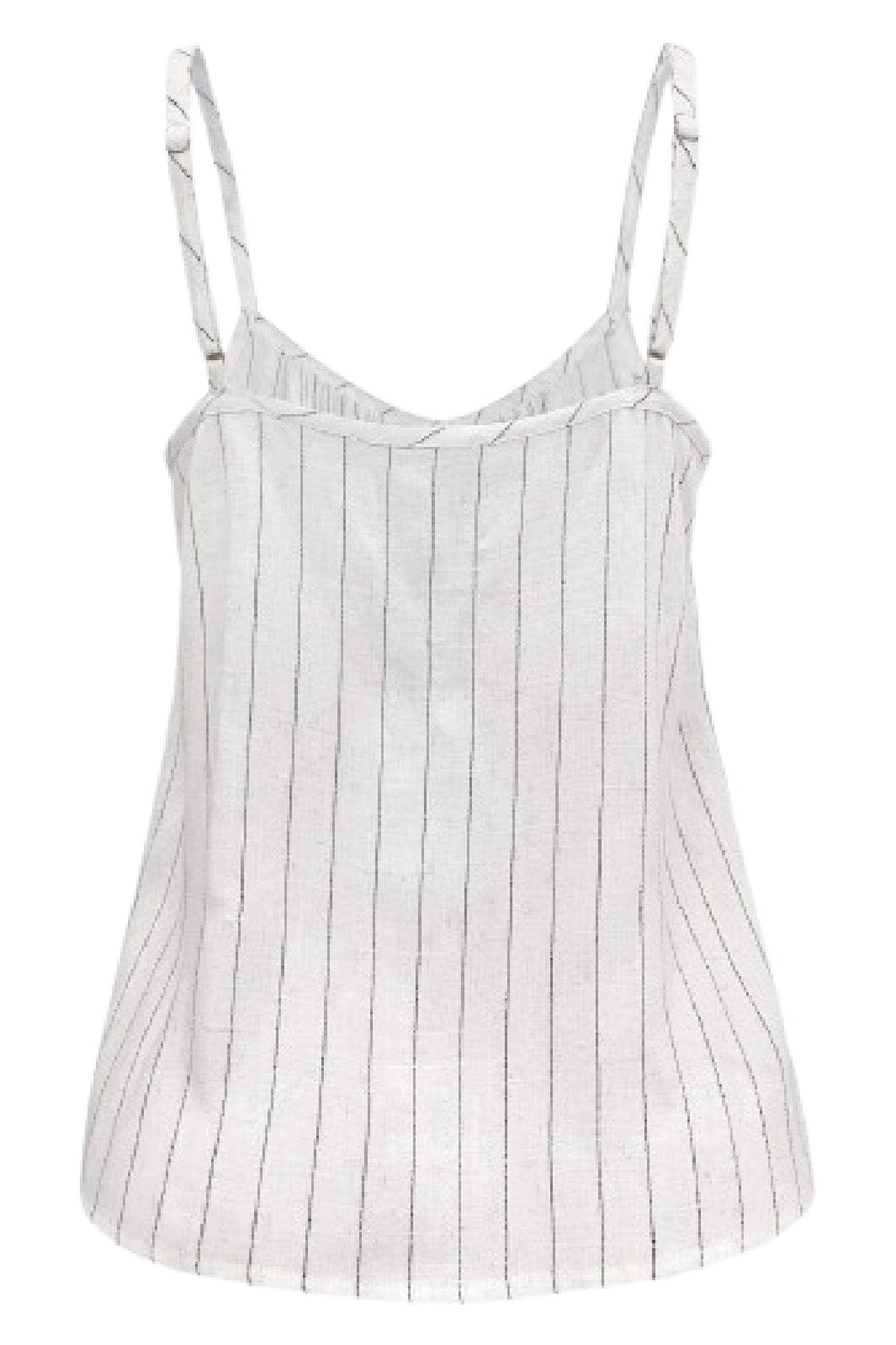 Liberte - Neo-Strap-Top 22201 - Nature Pinstripe