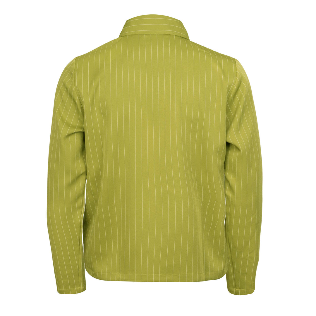 Forudbestilling - Liberte - Sini-Shirt-Jacket - Lime Pinstripe Jakker 