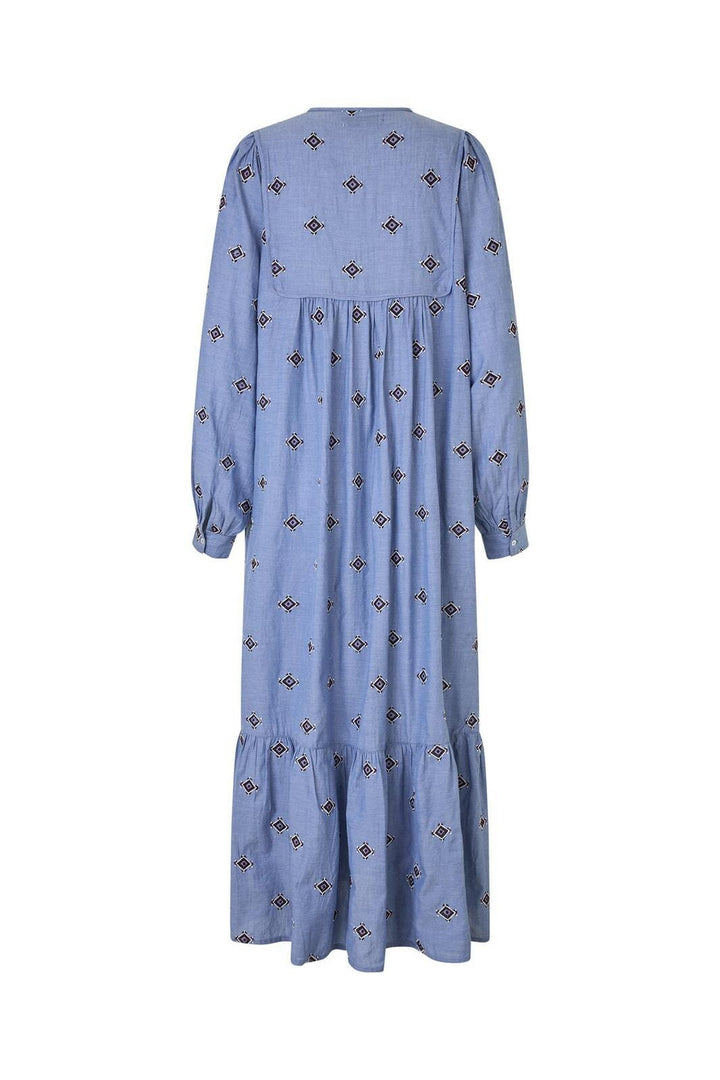 Forudbestilling - Lollys Laundry - Latourll Maxi Dress Ls25435-3007 - 22 Light Blue Kjoler 