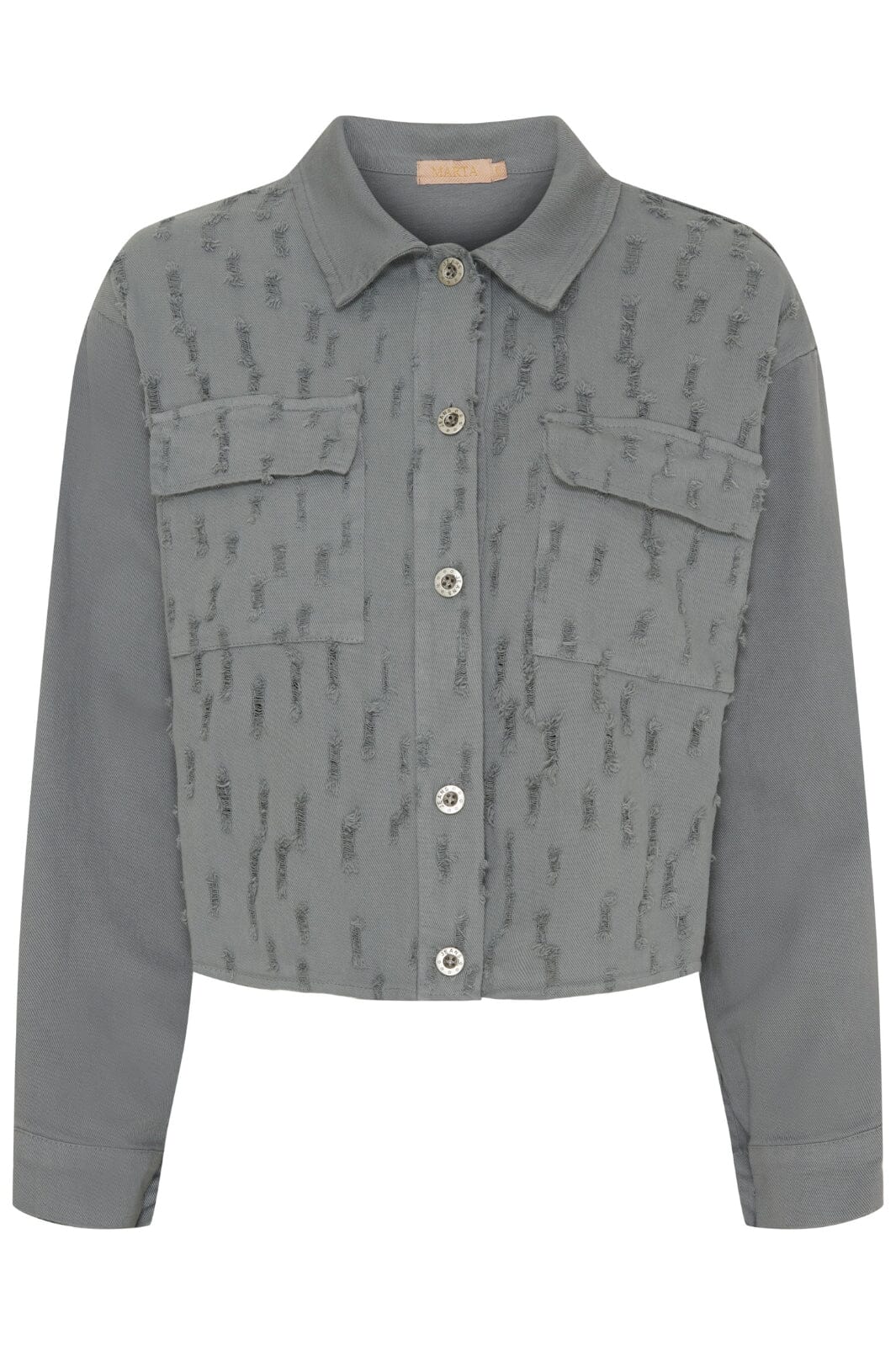 Forudbestilling - Marta Du Chateau - Mdcangele Jacket - 897 Grigio Medio Jakker 