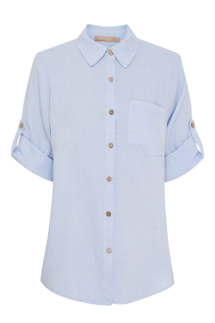 Marta Du Chateau - Mdckiara Shirt 258354 - Celeste2389