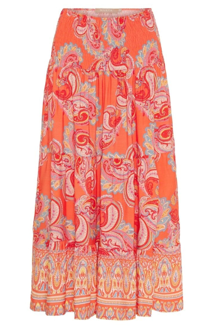 Marta Du Chateau - Mdcprincess Skirt 5201 - Corallo0443Tpo