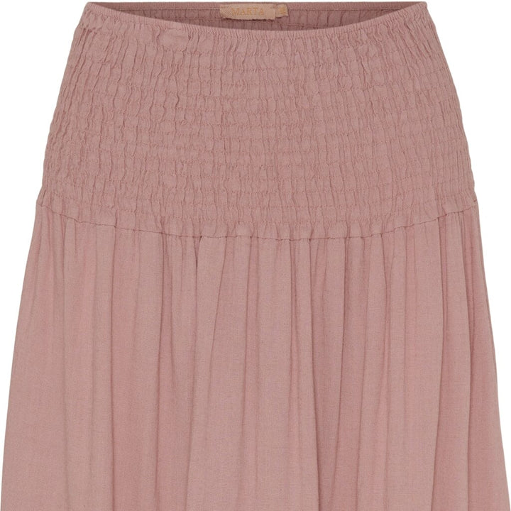 Forudbestilling - Marta Du Chateau - Mdcprincess Skirt - Solid Rosa Blush Nederdele 