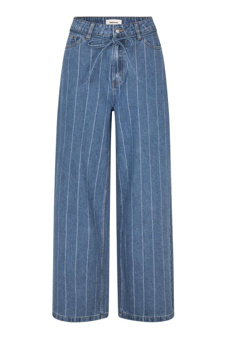 Modström - Isoldemd Jacquard Pants 58398 - 11966 - Jacquard Stripe