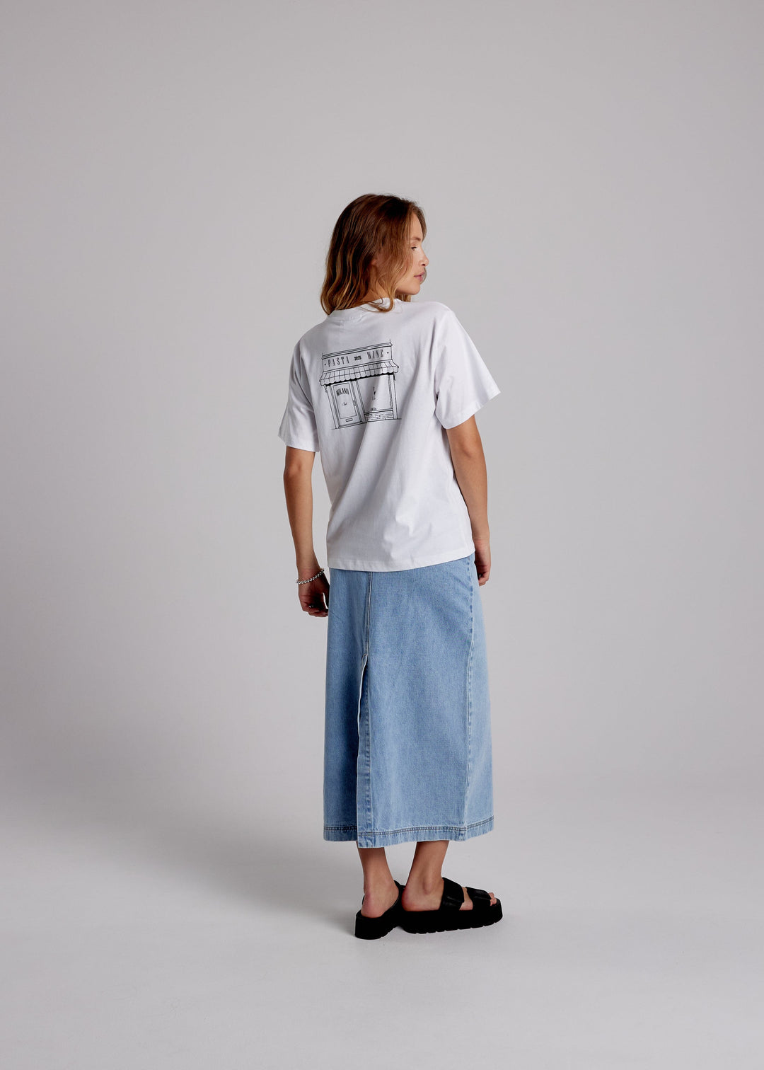 Forudbestilling - Moves by Minimum - Kiana Tee 4335 242094335 - 000 - White T-shirts 