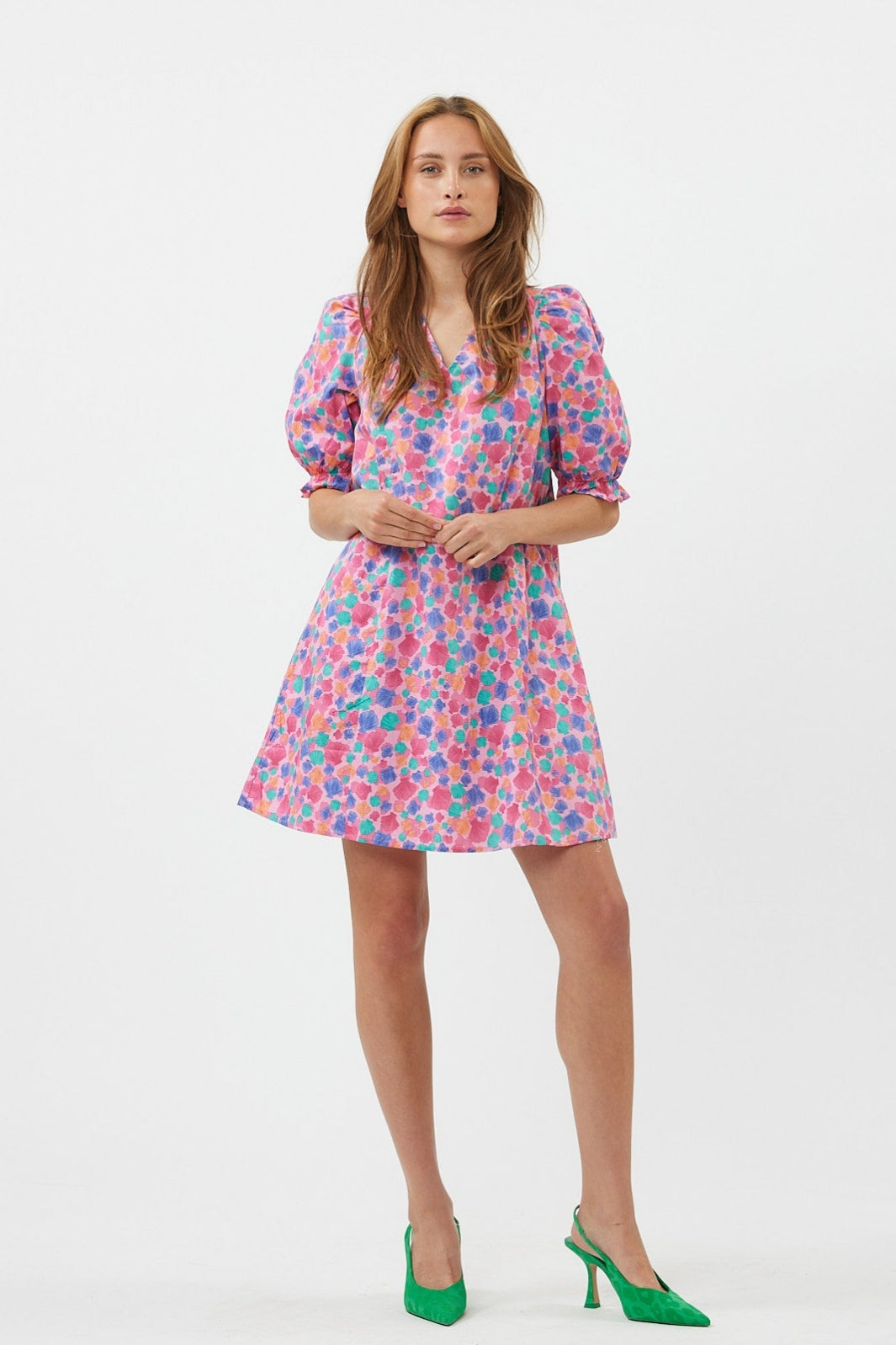 Forudbestilling - Moves by Minimum - Panila 2666 - Fuchsia Pink (Uge 26) Kjoler 