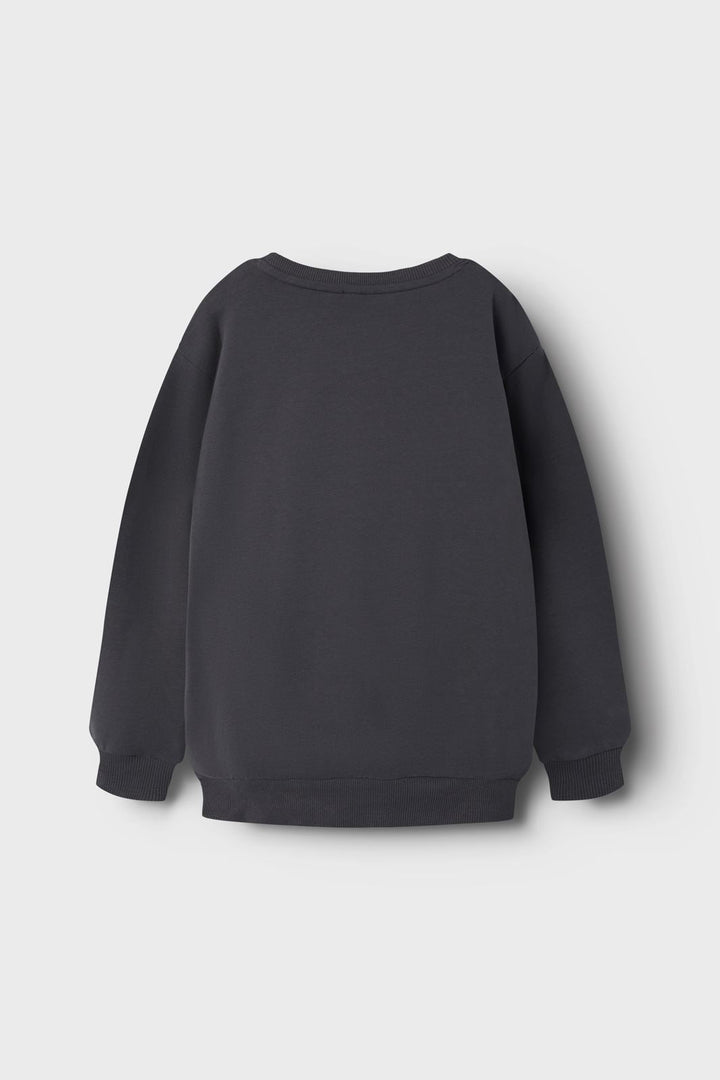 Name It - Nkffesi Tswift Nreg Sweat Sky - 4846225 Asphalt